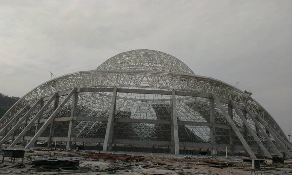 西双版纳体育场馆网架工程